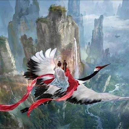 那一日武当洪洗象一步入陆地神仙骑鹤下江南只因她说喜欢骑鹤那一日为